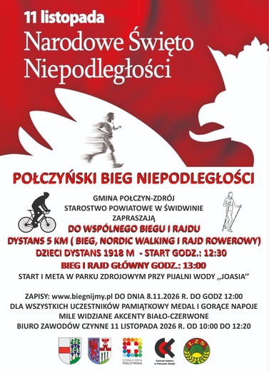 Połczyński Bieg Niepodległości 2026!