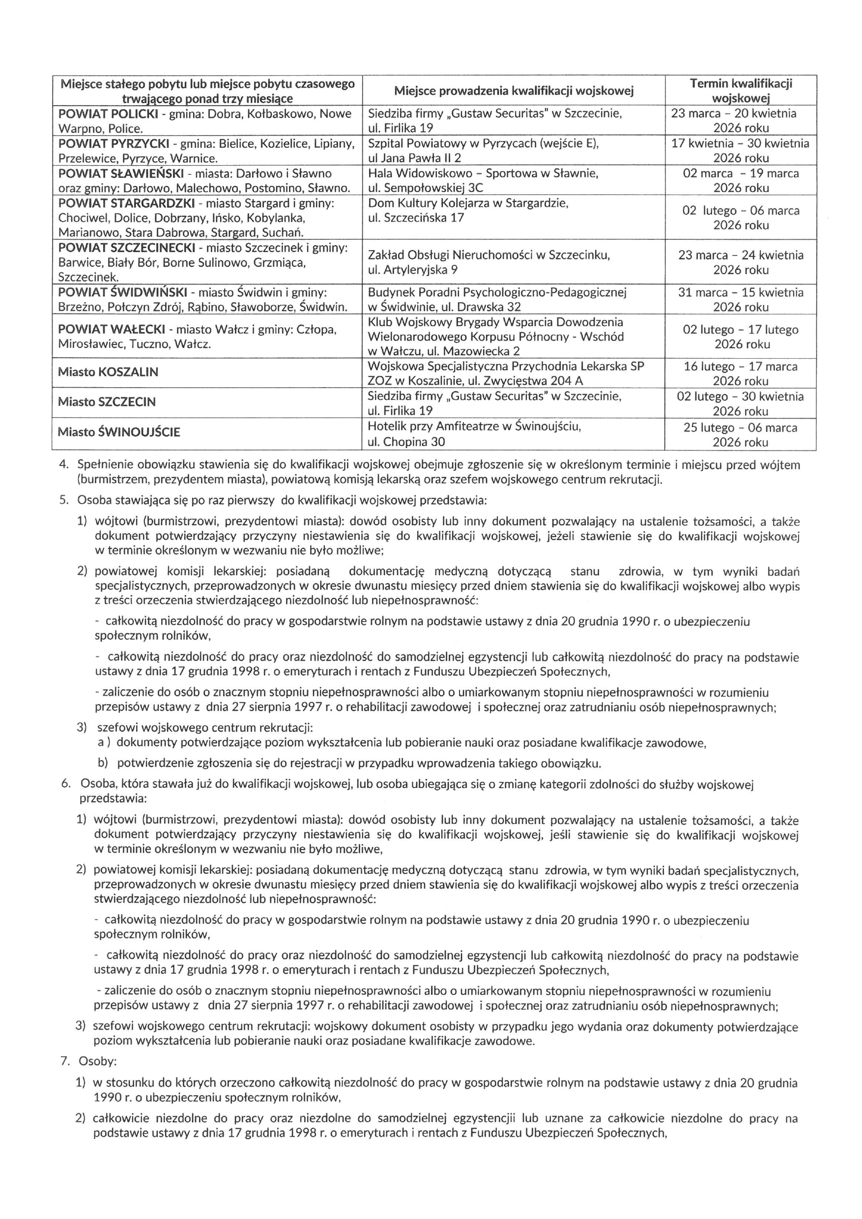 Obwieszczenie Wojewody Zachodniopomorskiego z&nbsp;8 stycznia strona 2