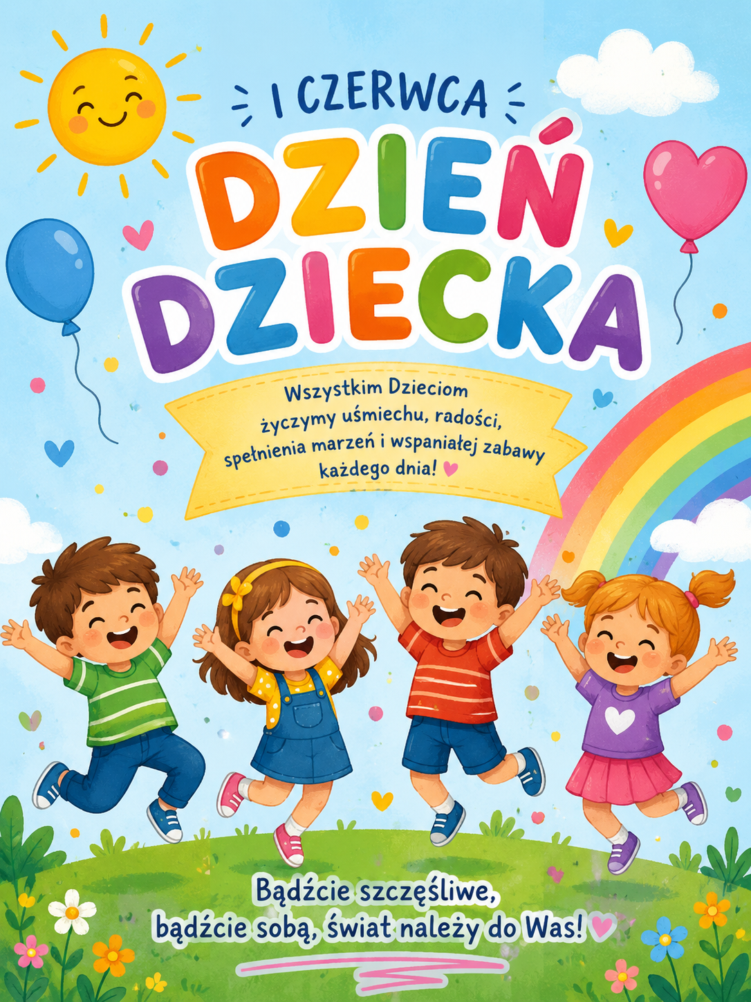 Życzenia z&nbsp;okazji dnia dziecka