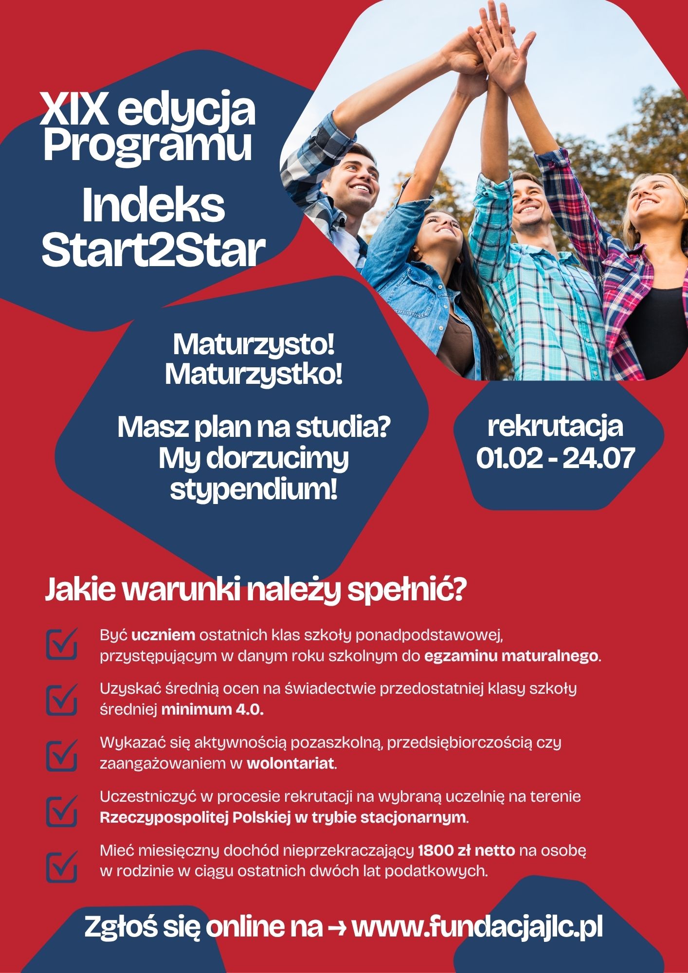 Fundacja_JLC_Plakat_VVIII_edycja_Programu_Indeks_Start2Star