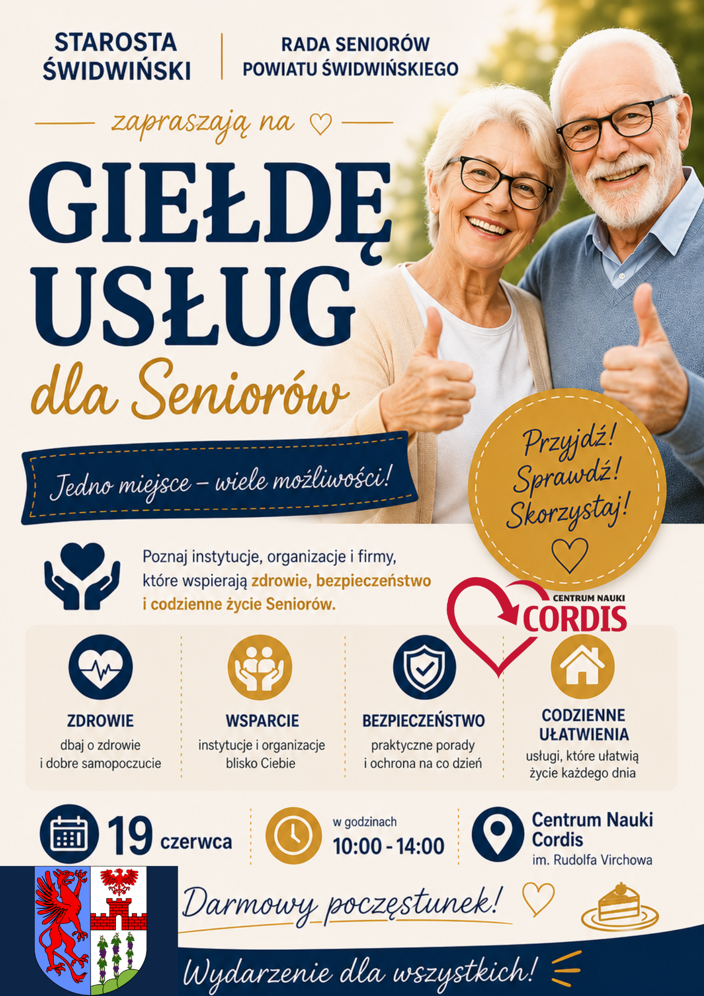 Plakat - Giełda Usług dla Senior&oacute;w 19-06-26