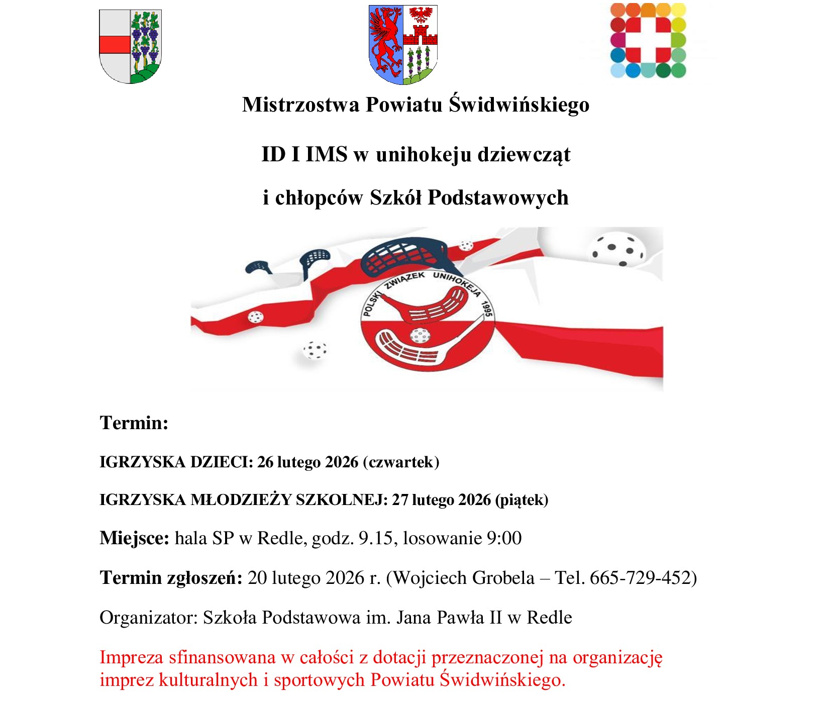 Unihokej_Redło_2026