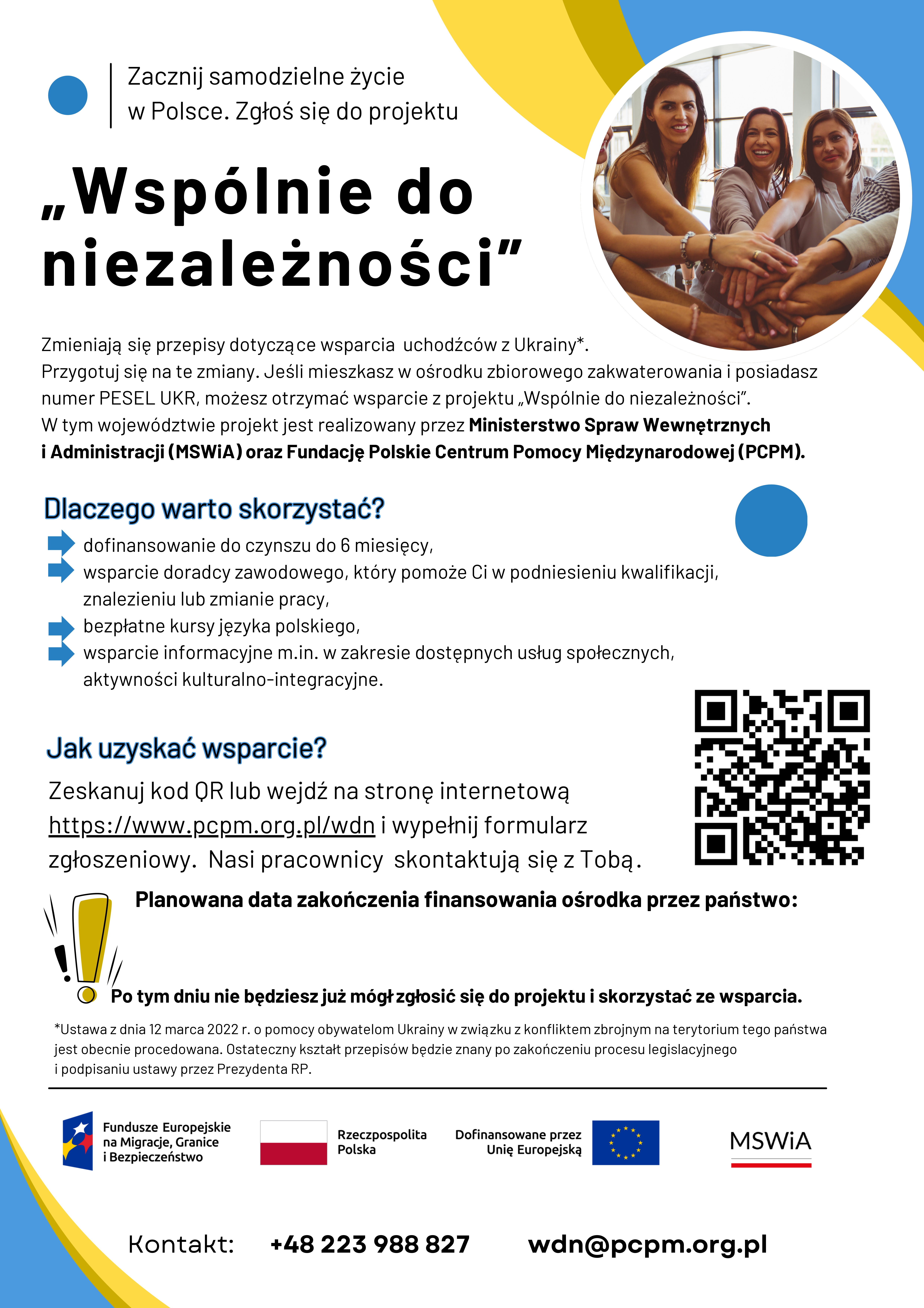 Wspólnie do niezależności - plakat 1