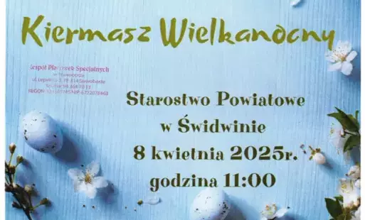 plakat kiermasz wielkanocny