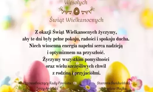 Życzenia Święta Wielkanocne
