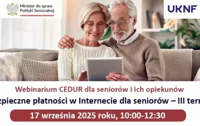 plakat informacyjny bezpieczne płatności w internecie - III termin