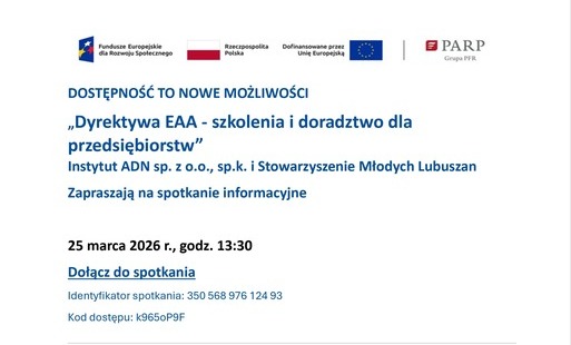 Zaproszenie do udziału w spotkaniu