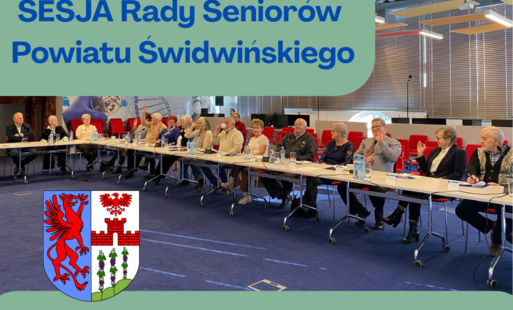 sesja rady seniorów powiatu świdwińskiego