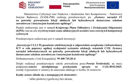 Opis projektu