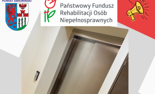 Nowa winda w Starostwie Powiatowym w Świdwinie