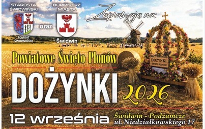 Zaproszenie na dożynki 2026